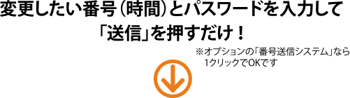 簡単に待ち時間を更新できます